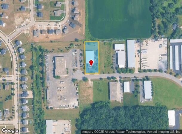 247 Commercial Dr, Yorkville, IL Parcel Map