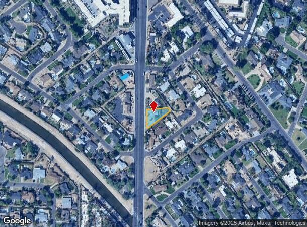  4709 N 44Th St, Phoenix, AZ Parcel Map