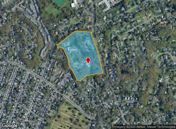 57 W Rocks Rd, Norwalk, CT Parcel Map