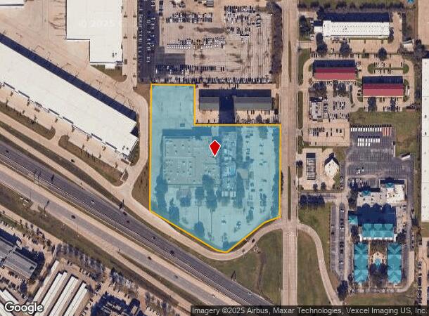  4545 W John Carpenter Fwy, Irving, TX Parcel Map