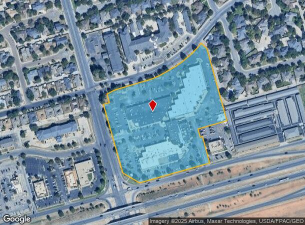  4610 N Garfield St, Midland, TX Parcel Map