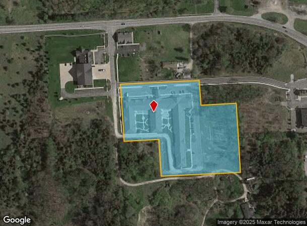  7300 Village Center Dr, Whitmore Lake, MI Parcel Map