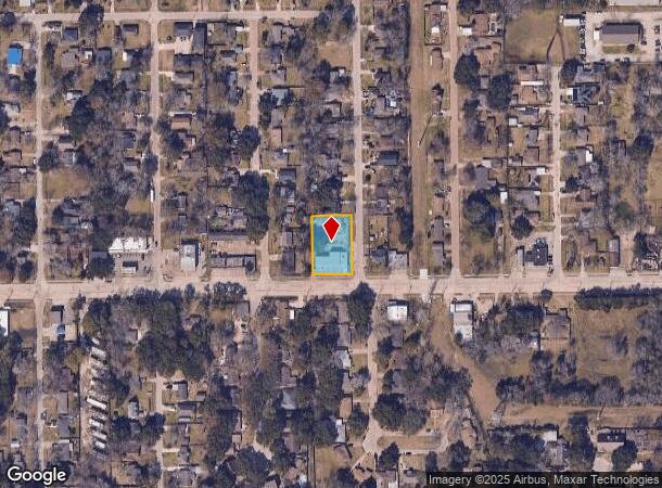  2104 Cedar Dr, La Marque, TX Parcel Map