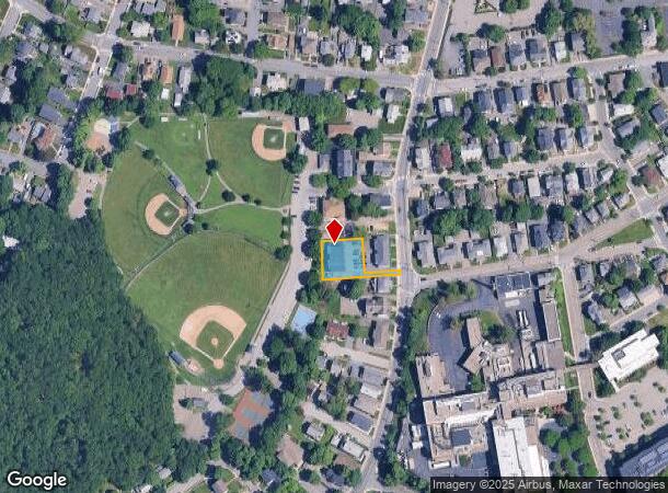 157 South St, Waltham, MA Parcel Map