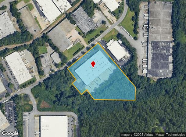  3600 Zip Industrial Blvd Se, Atlanta, GA Parcel Map