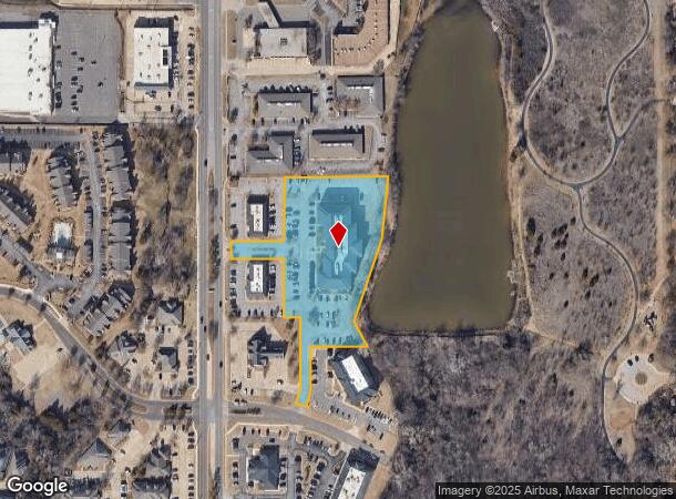  3540 S Boulevard, Edmond, OK Parcel Map