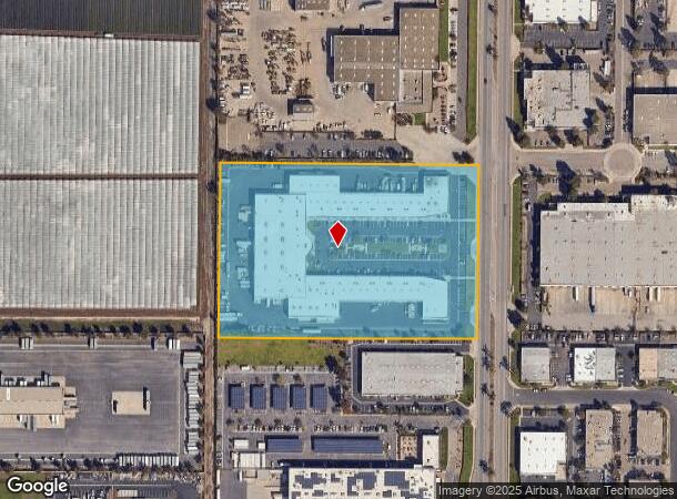  701 Del Norte Blvd, Oxnard, CA Parcel Map