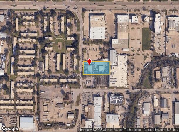  11310 Newkirk St, Dallas, TX Parcel Map