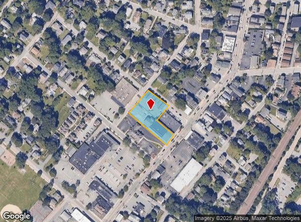 461 Main St, East Greenwich, RI Parcel Map