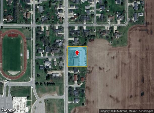  605 S Main St, Fowler, MI Parcel Map