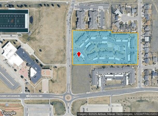 514 Desmet Dr, Cheyenne, WY Parcel Map