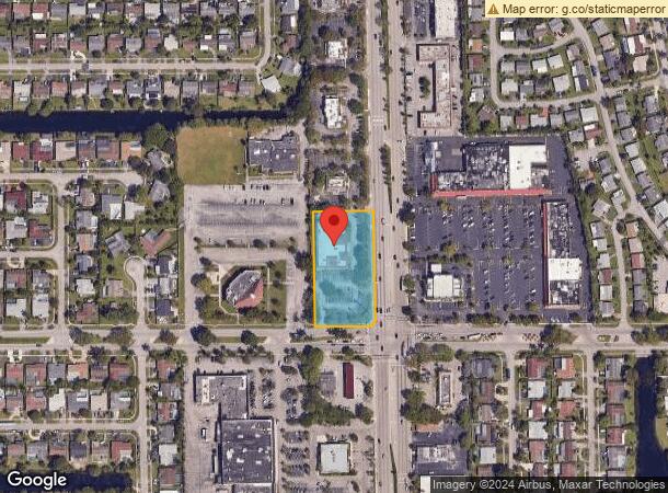  2301 N University Dr, Sunrise, FL Parcel Map