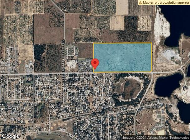  1615 Burns Ave, Lake Wales, FL Parcel Map