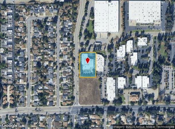 212 S Cambridge Ave, Claremont, CA Parcel Map