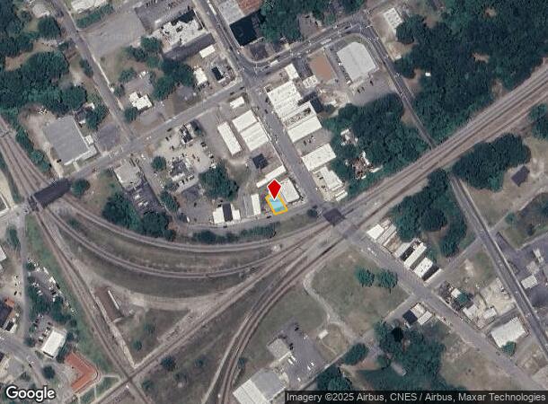  8 Front St, Hamlet, NC Parcel Map