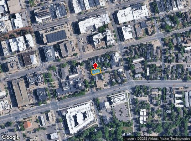 1830 16Th St, Boulder, CO Parcel Map