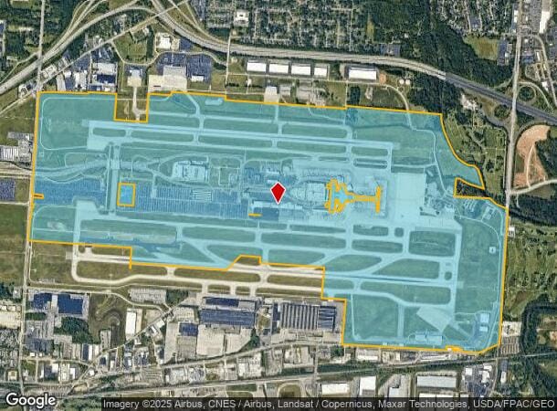 4111 International Gtwy, Columbus, OH Parcel Map
