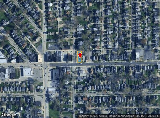  1105 Starr Ave, Toledo, OH Parcel Map