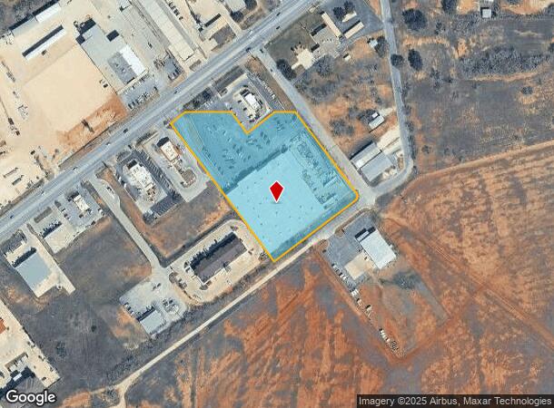 1715 W Oaklawn Rd, Pleasanton, TX Parcel Map