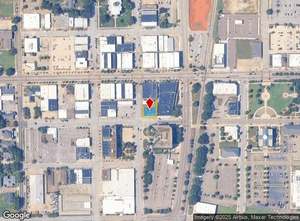  110 S Spring St, Tupelo, MS Parcel Map