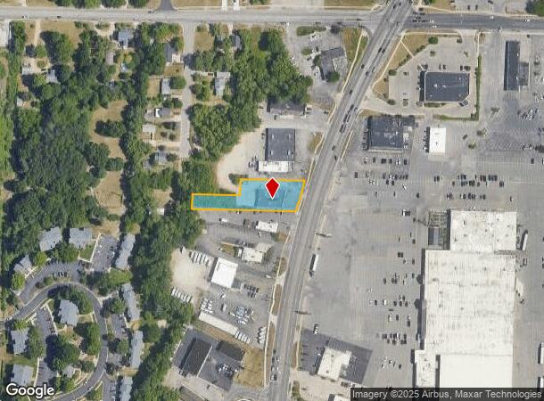 3505 Plainfield Ave Ne, Grand Rapids, MI Parcel Map