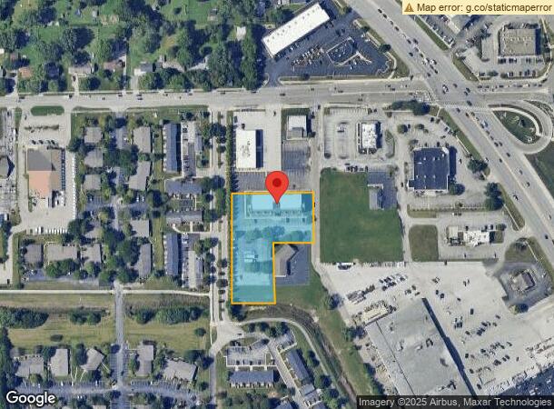  720 Executive Park Dr, Greenwood, IN Parcel Map