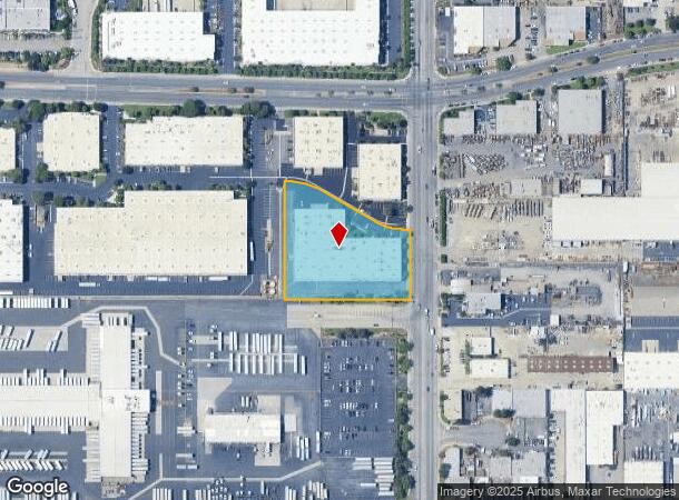 10825 Shoemaker Ave, Santa Fe Springs, CA Parcel Map