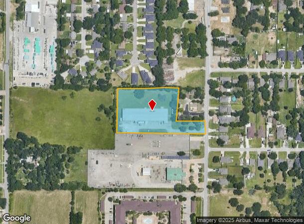 4921 S Peachtree Rd, Balch Springs, TX Parcel Map