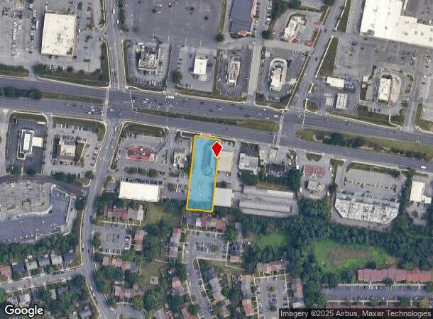  1220 W Patrick St, Frederick, MD Parcel Map