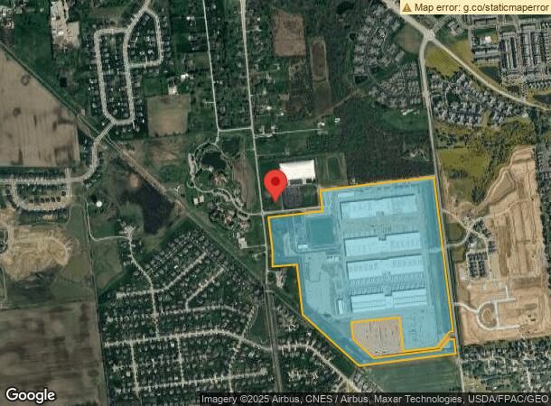  4600 Cosgray Rd, Hilliard, OH Parcel Map