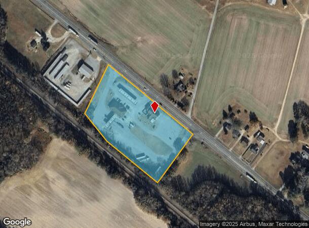 35242 General Mahone Blvd, Ivor, VA Parcel Map