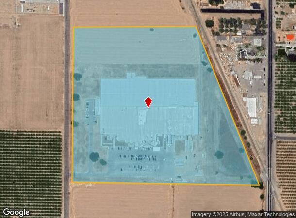  701 Industrial Dr, Exeter, CA Parcel Map