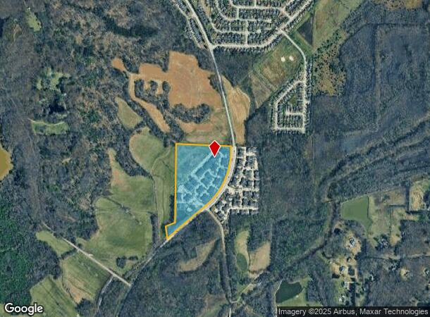  2323 N Houston Levee Rd, Cordova, TN Parcel Map