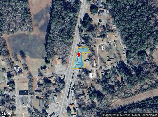  1514 Main St, Bonneau, SC Parcel Map