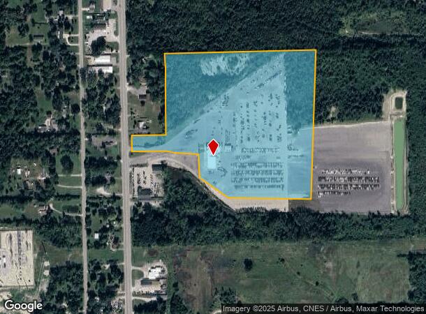  7180 N Dort Hwy, Mount Morris, MI Parcel Map