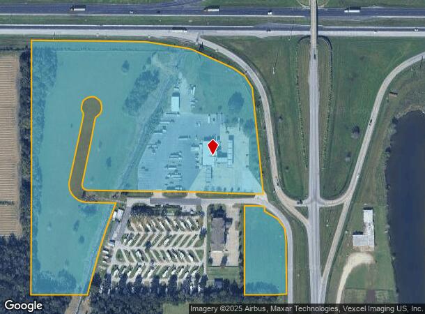  3002 Daulaut Dr, Duson, LA Parcel Map