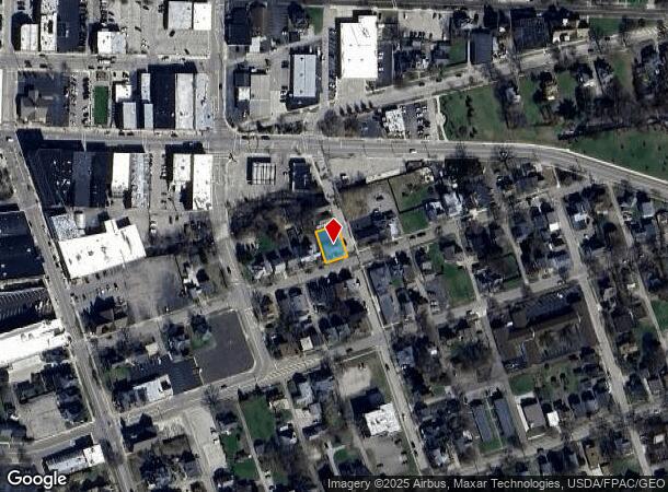  144 Maple St, Ashland, OH Parcel Map