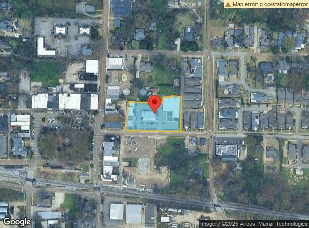  180 Washington St, Collierville, TN Parcel Map