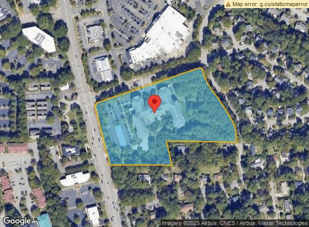  1200 Carlos Dr, Raleigh, NC Parcel Map