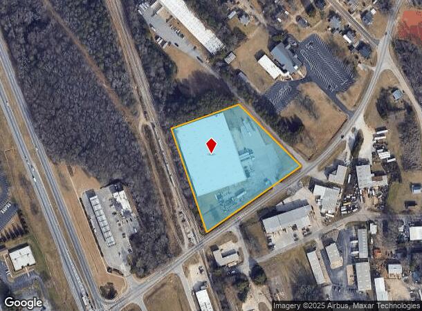 1242 W Ridge Rd, Gainesville, GA Parcel Map