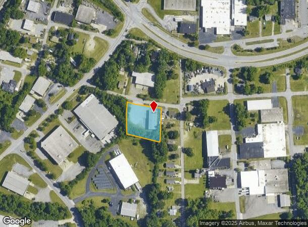  205 Westview Pl, High Point, NC Parcel Map