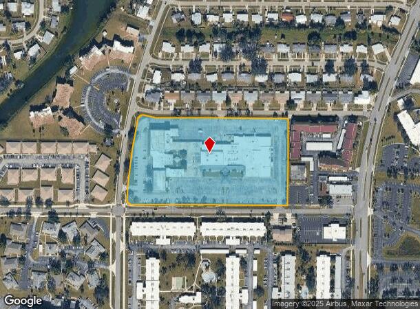  2280 Aaron St, Port Charlotte, FL Parcel Map