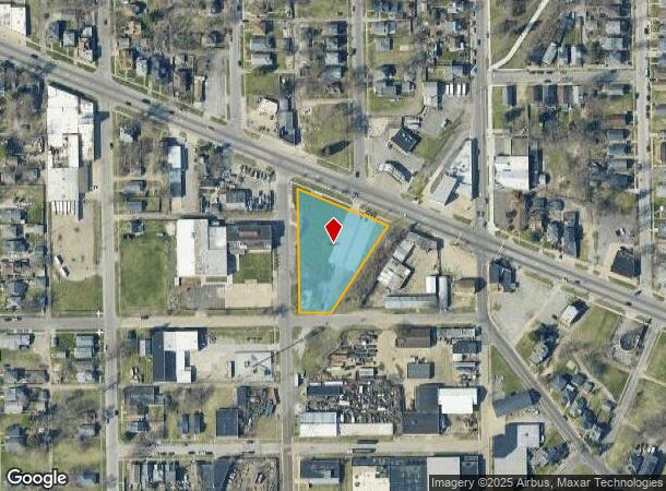 1636 Lincoln Way W, South Bend, IN Parcel Map