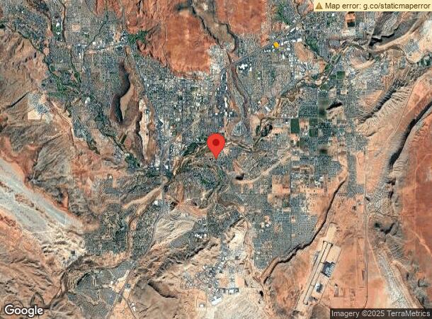  907 N Red Cliffs St, St George, UT Parcel Map