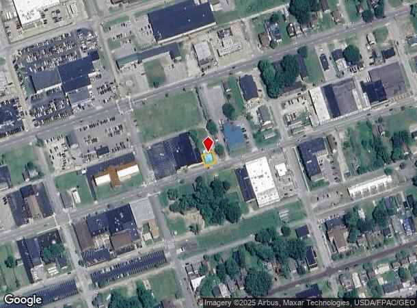  1050 Adams Ave, Huntington, WV Parcel Map