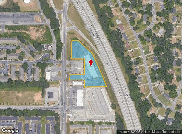  4498 Washington Rd, Atlanta, GA Parcel Map