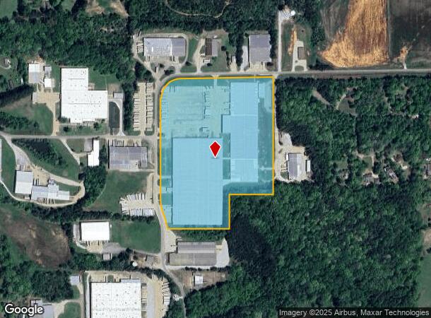 338 Stafford Blvd, Pontotoc, MS Parcel Map