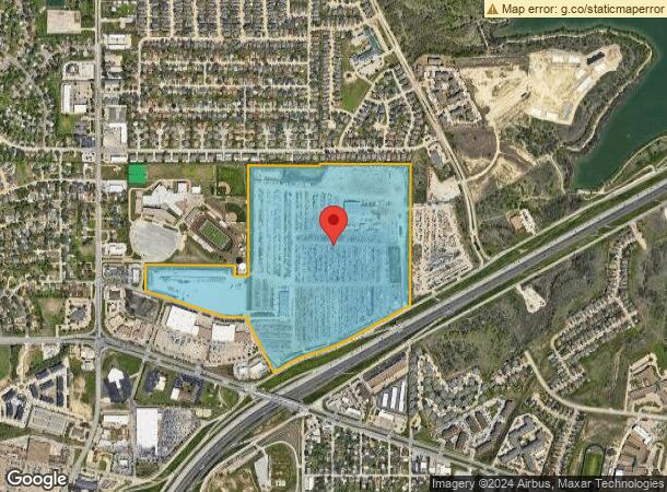  6050 Azle Ave, Fort Worth, TX Parcel Map