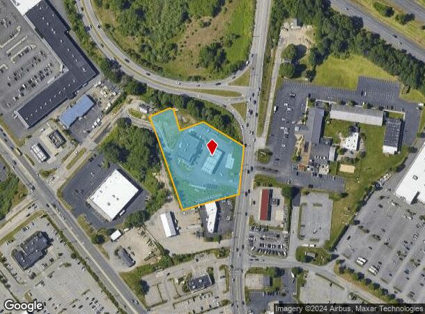  965 Fall River Ave, Seekonk, MA Parcel Map