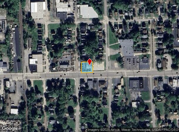  1011 E Market St, Warren, OH Parcel Map
